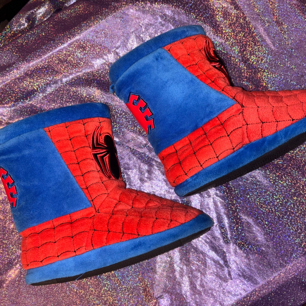 Disney store Spider-Man Slipper Boots